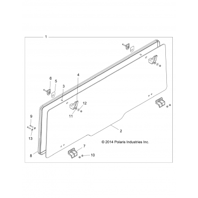 Body, Rear Window R16rtu87a9/As/B9/Bs