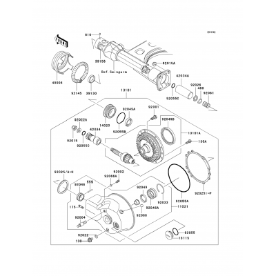 Drive Shaft/Final Gear