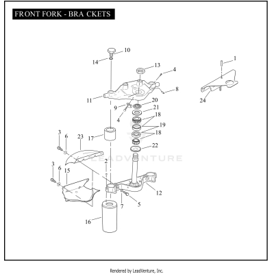 FRONT FORK - BRACKETS