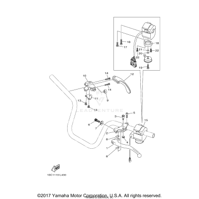 HANDLE SWITCH LEVER