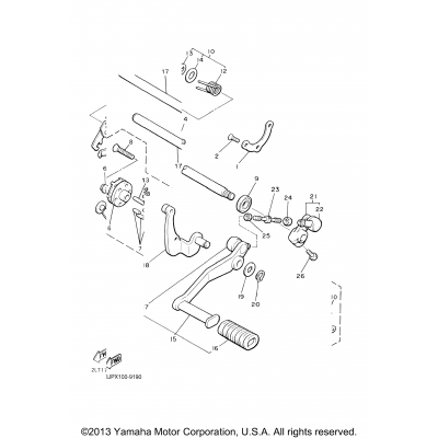 Shift Cam Fork