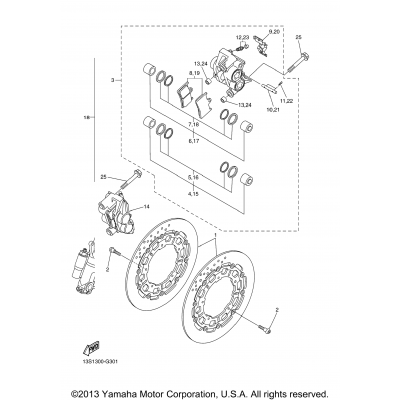 Front Brake Caliper