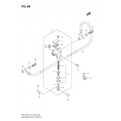 REAR MASTER CYLINDER