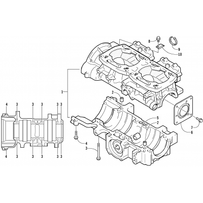 CRANKCASE ASSEMBLY