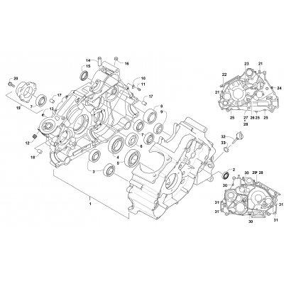 CRANKCASE ASSEMBLY