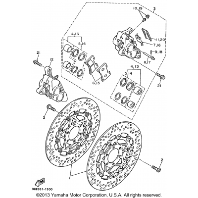 Front Brake Caliper