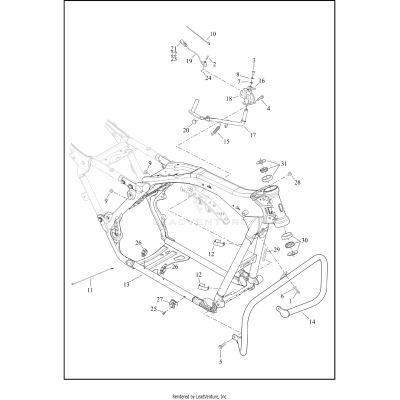 FRAME AND JIFFY STAND