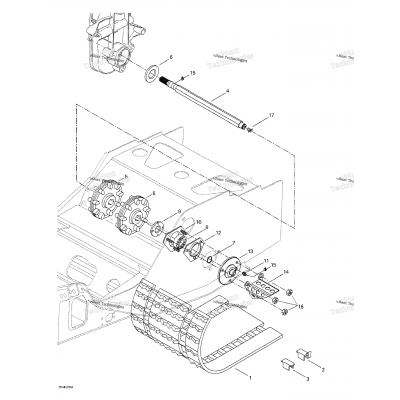 Drive Axle And Track