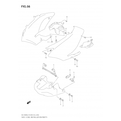 SIDE COWL INSTALLATION PARTS