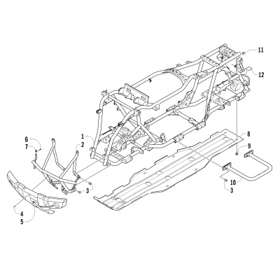 FRAME AND RELATED PARTS