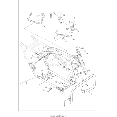 FRAME AND JIFFY STAND