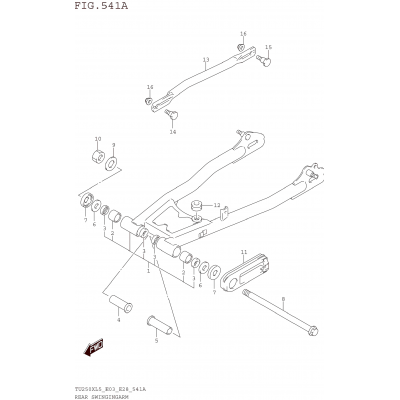 REAR SWINGINGARM