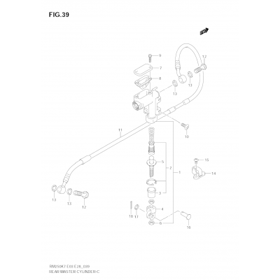 REAR MASTER CYLINDER