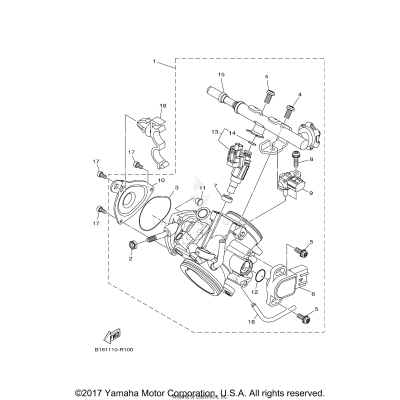 THROTTLE BODY ASSY 1