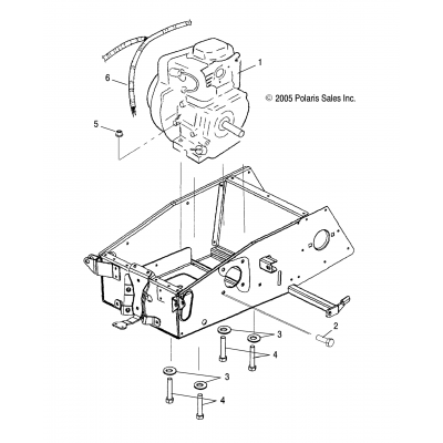 Engine, Mounting