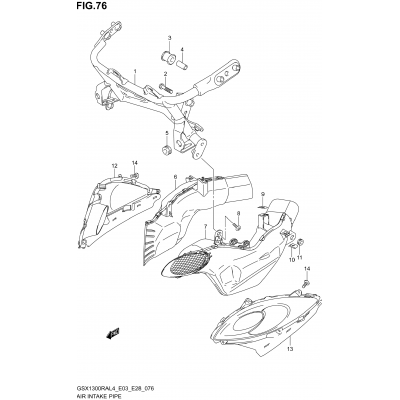 AIR INTAKE PIPE