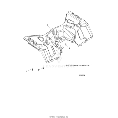 BODY, REAR CAB - A19SXE95FR (100824)