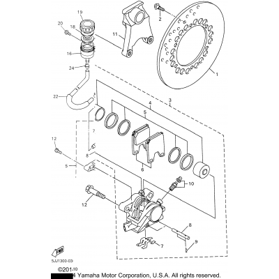 Rear Brake Caliper