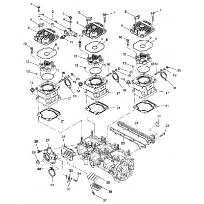 Cylinder 600 Xcr