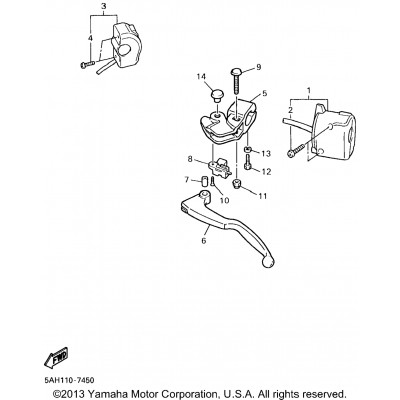 Handle Switch Lever