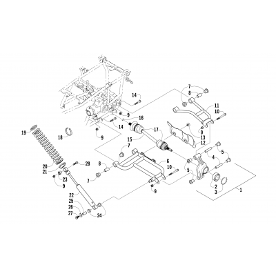 REAR SUSPENSION ASSEMBLY