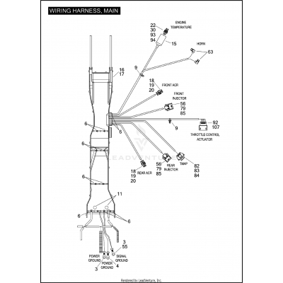 WIRING HARNESS, MAIN (2 OF 6)