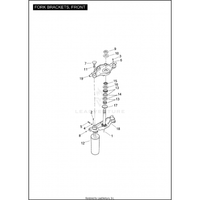 FORK BRACKETS, FRONT