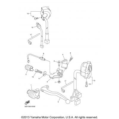 Handle Switch Lever