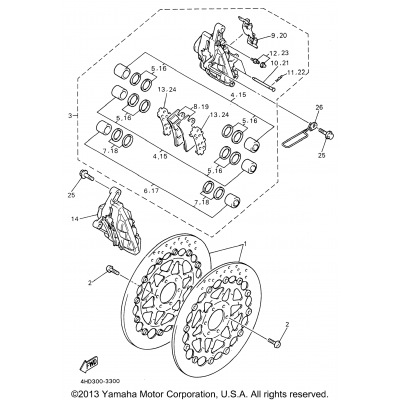 Front Brake Caliper