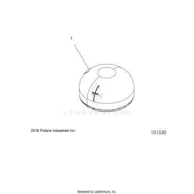BODY, FUEL PUMP COVER - A19SVS95CR/ER (101530)