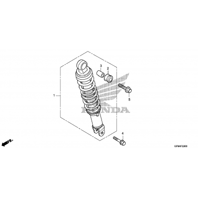 REAR SHOCK ABSORBER