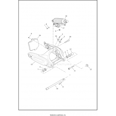 FORK, REAR AND SHOCK ABSORBERS