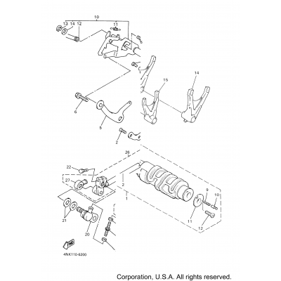 Shift Cam Fork