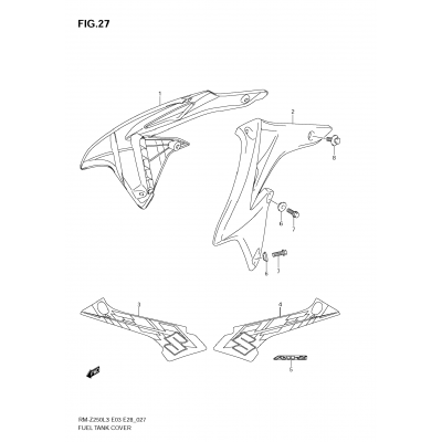 FUEL TANK COVER