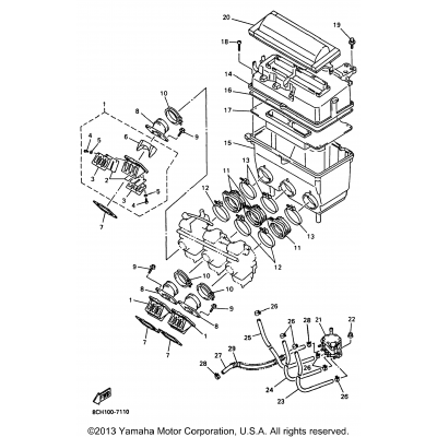 Intake For Vx700