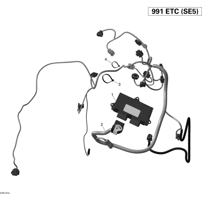 10- Engine Harness And Electronic Module