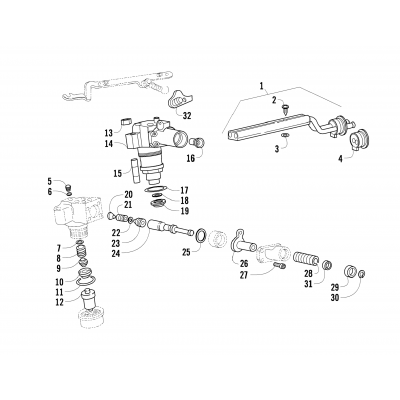 FUEL SYSTEM INJECTION PUMP ASSEMBLY
