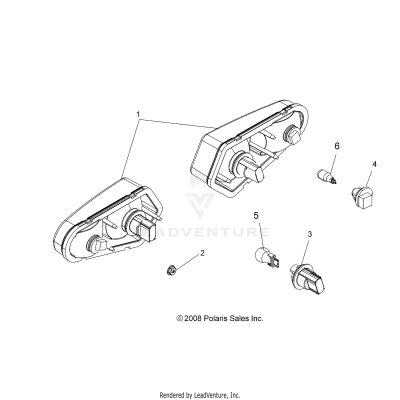 ELECTRICAL, TAILLAMPS - A17DAA57F5 [49ATVTAILLAMPS14ACEE]
