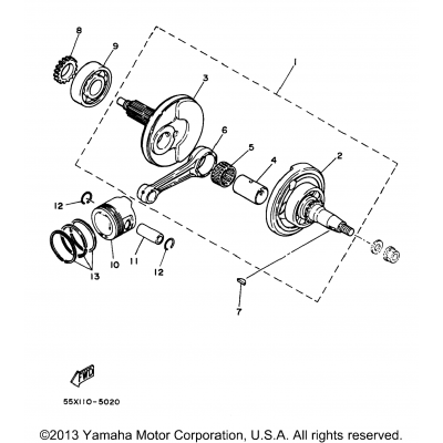 Crankshaft - Piston