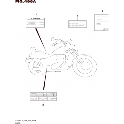 LABEL (LS650L6 E03)