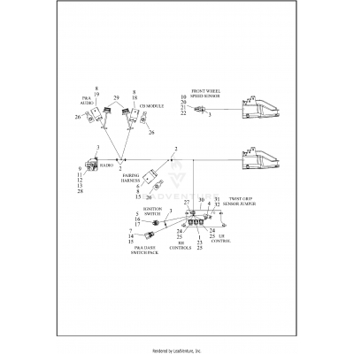 WIRING HARNESS, MAIN, ABS - FLTRU (2 OF 8)