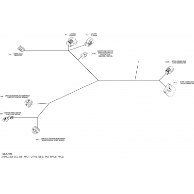 Electrical Harness - Steering, Package Convenience with iBR