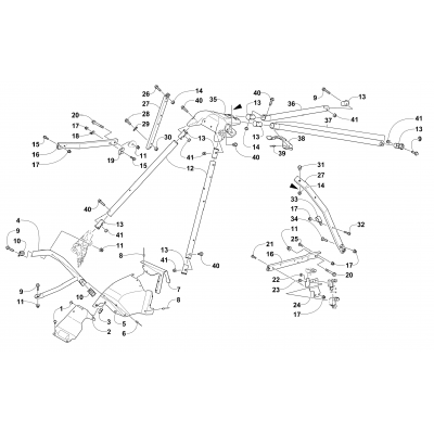 STEERING SUPPORT ASSEMBLY