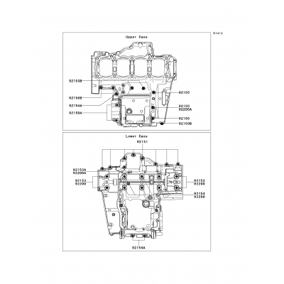 Crankcase Bolt Pattern