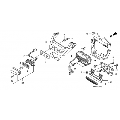 TAILLIGHT (VTX1800F)