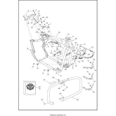 FRAME AND JIFFY STAND