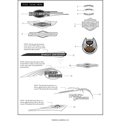 FUEL TANK TRIM