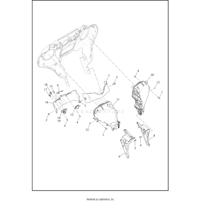 FAIRING, INNER (2 OF 2)