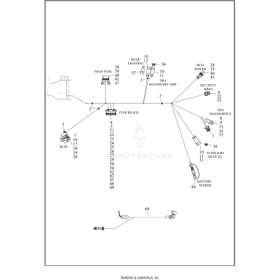WIRING HARNESS, MAIN (8 OF 8)
