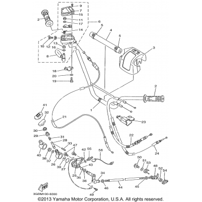 Steering Handle Cable